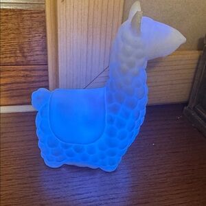 Blue Llama Night Light